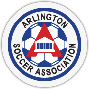 Logotipo da Arlington Soccer Association