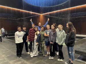 Students at the African American History Museum