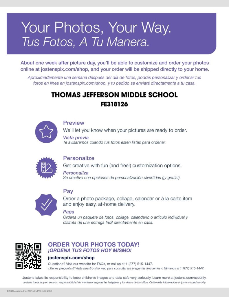 Picture Day Flyer 2