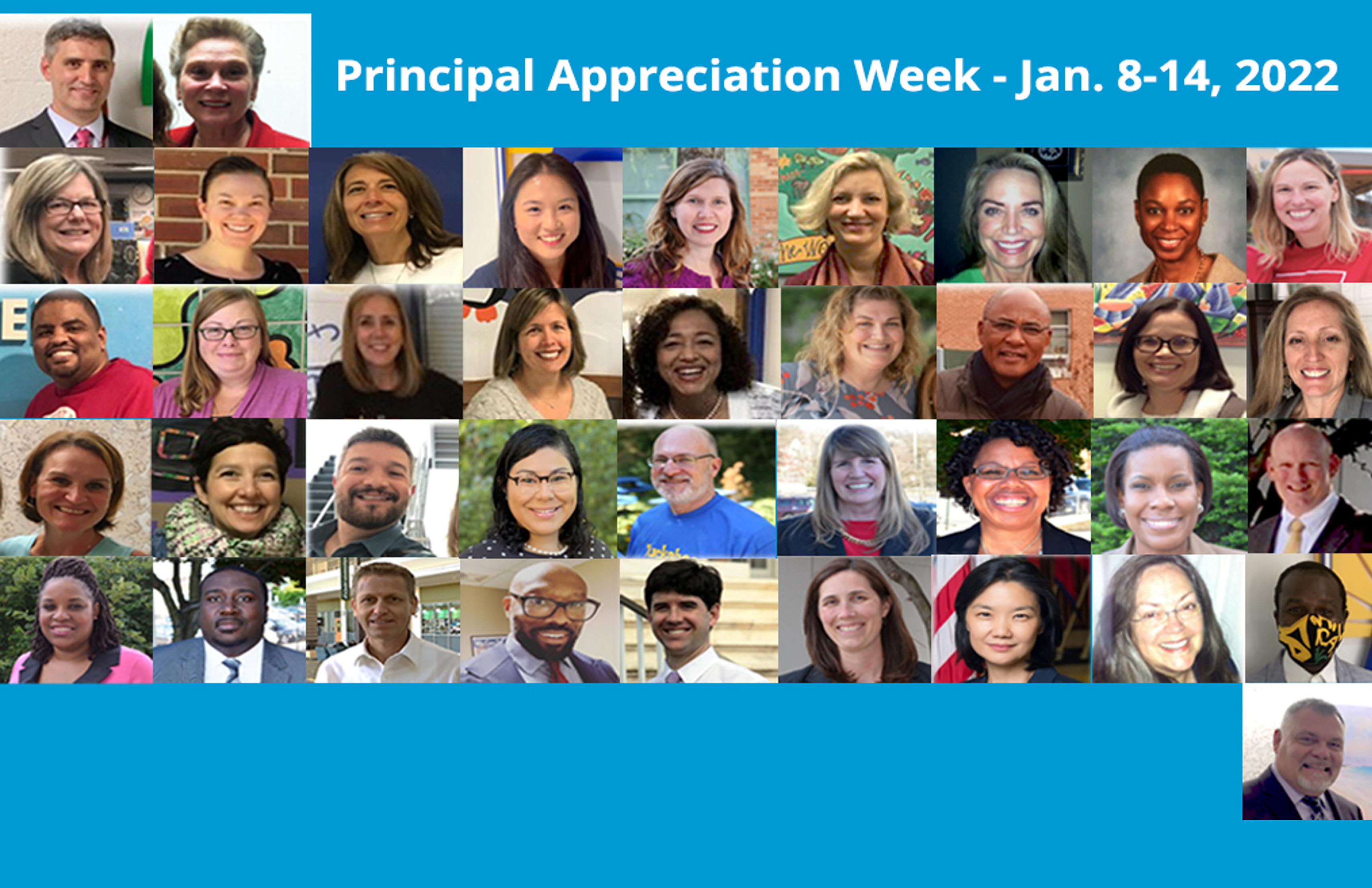 Celebrating our APS Principals! or Principal Appreciation Week or Thank you to all our APS Principals!