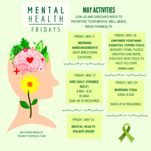 Mental Health Awareness Activities for May
