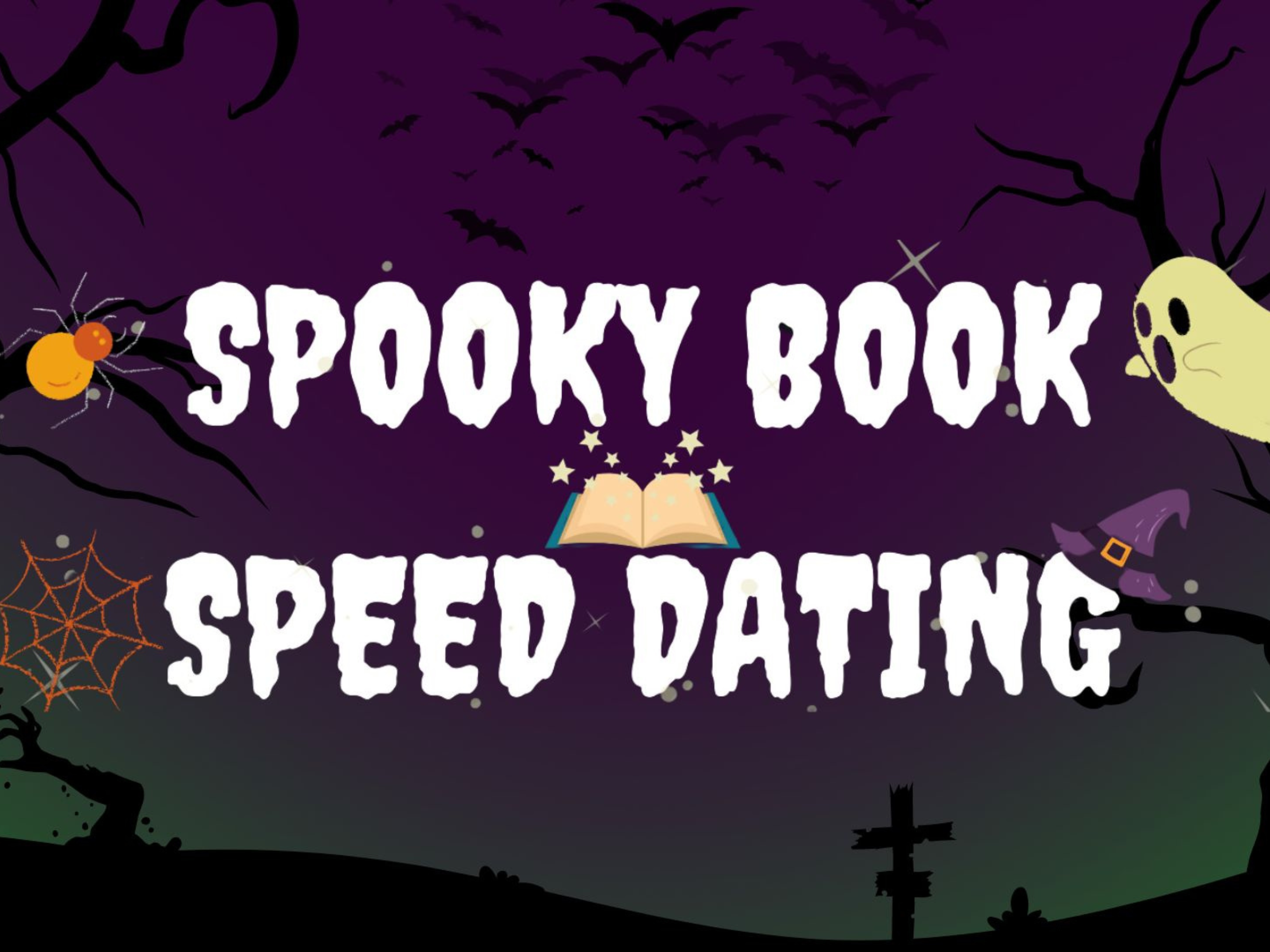 Spooky Book Speed Dating TJMS